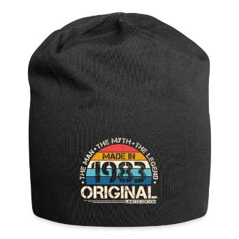 1983 Vintage Born Man Myth Legend - Bonnet en jersey - noir - Devant