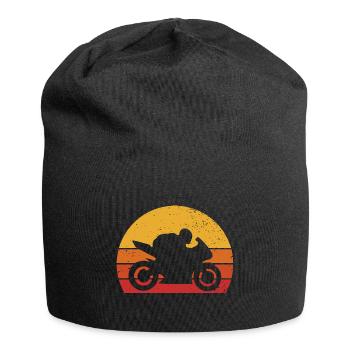 Motard Motard Motard Vintage - Bonnet en jersey - noir - Devant