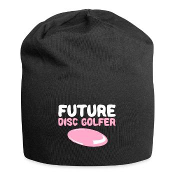 Future Disc Golfer Disc Golf Buddy Baby Girl - Jersey Beanie - black - Front