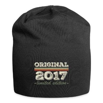 Légende depuis 2017 Né en 2017 Anniversaire 2017 - Bonnet en jersey - noir - Devant
