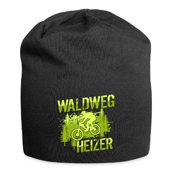MTB Mountainbiker - Waldweg Heizer - Jersey-Beanie - Schwarz - Vorne