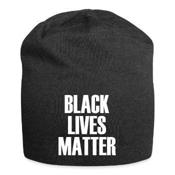 Black Lives Matter - Jersey Beanie - charcoal grey - Front
