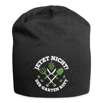 Garten - Jersey-Beanie - Schwarz - Vorne