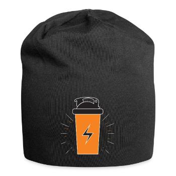 Protein Shaker - Jersey Beanie - black - Front