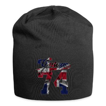 52E ANNIVERSAIRE MILLÉSIME BRITANNIQUE 1974 - Bonnet en jersey - noir - Devant