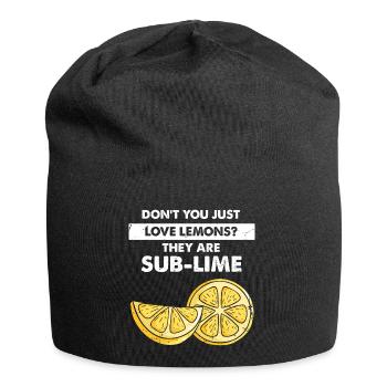Limonade Limonade Limonade Limonade Stand Design - Bonnet en jersey - noir - Devant