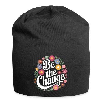 Altruisme Don désintéressé Donner d’école - Bonnet en jersey - noir - Devant