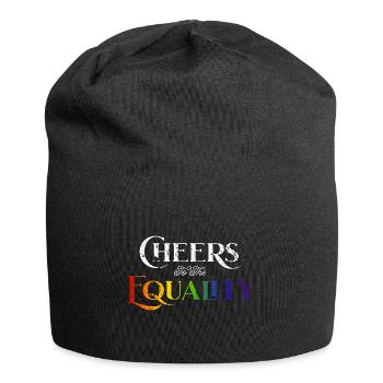 Love is Love, Gay Pride, LGBTQ+ - Jersey Beanie - black - Front