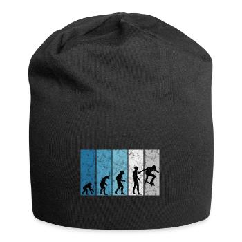 Skateboarder Skateboard Skater Evolution Skateing - Jersey-Beanie - Schwarz - Vorne