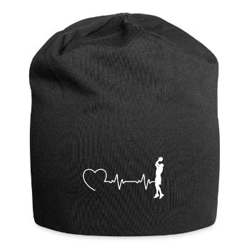 Basketteur basket-ball EKG basketteur - Bonnet en jersey - noir - Devant