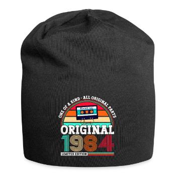 Original 1984 38th Birthday Gift Men - Jersey Beanie - black - Front