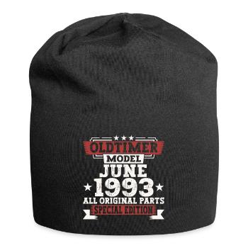 Oldtimer Juin 1993 Anniversaire Cadeau Hommes Fun - Bonnet en jersey - noir - Devant