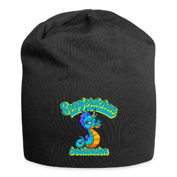 Seepferdchen Bestanden Frühschwimmer - Jersey-Beanie - Schwarz - Vorne