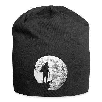 Mond - Wandern - (2) - Jersey-Beanie - Schwarz - Vorne