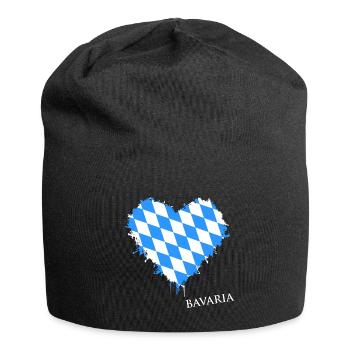 Bayern Herz Bavaria - Jersey-Beanie - Schwarz - Vorne
