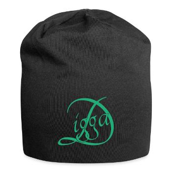 Digga - Jersey-Beanie - Schwarz - Vorne