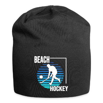 Hockey de plage sur la plage Hockey de plageFun - Bonnet en jersey - noir - Devant