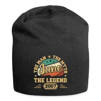 June 2007 The Man, The Myte, The legend, Juni 2007 - Jersey-Beanie - Schwarz - Vorne