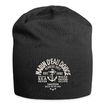 Freshwater sailor beautiful island - Jersey Beanie - black - Front