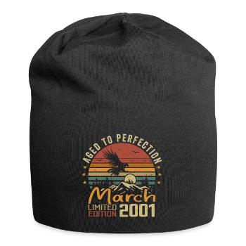 The Legends wurden im März 2001 geboren Vintage Retro - Jersey-Beanie - Schwarz - Vorne