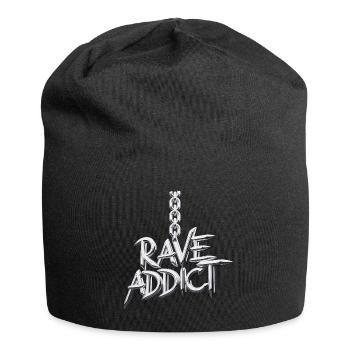 EDM Techno Rave Music Festival - Jersey Beanie - black - Front