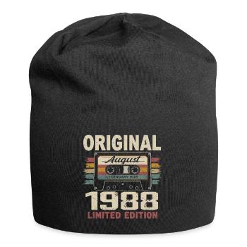 Août 1988 August 1988 Cadeau Août 1988 August 1988 - Bonnet en jersey - noir - Devant