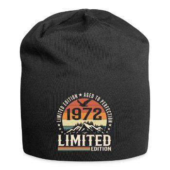 Cadeau Anniversaire 1972 - Vintage 1972 Rétro 1972 - Bonnet en jersey - noir - Devant