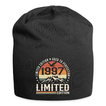 1997 Geburtstagsgeschenk - Jahrgang 1997 Retro 1997 - Jersey-Beanie - Schwarz - Vorne