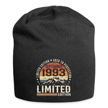 September 1993, September 1993 Birthday Gift - Jersey Beanie - black - Front