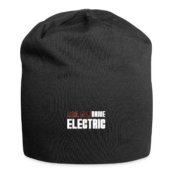 Real (Iron) Men Drive Electric - Jersey Beanie - black - Front