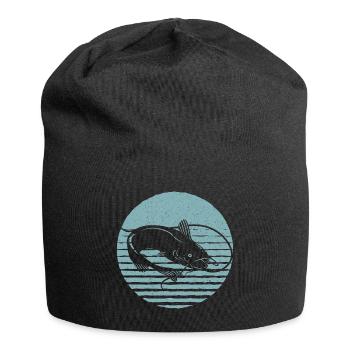 Retro Wels Vintage Wels - Jersey-Beanie - Schwarz - Vorne