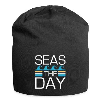 Seas The Day - Jersey Beanie - black - Front