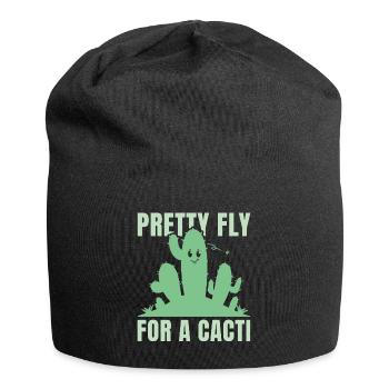 Jolie mouche pour un cactus - Bonnet en jersey - noir - Devant