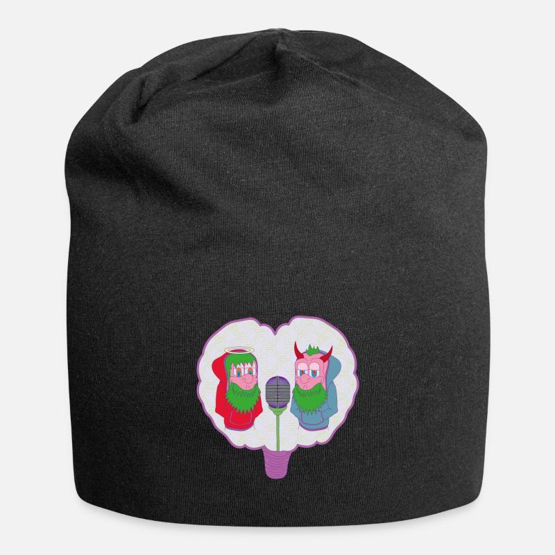 BATTLE - Jersey Beanie - black