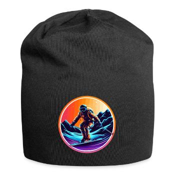 Snowboard ou ski puis après-ski - Bonnet en jersey - noir - Devant