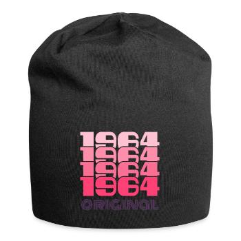 60. Geburtstag 2024 Feier best of Jahrgang 1964 - Jersey-Beanie - Schwarz - Vorne
