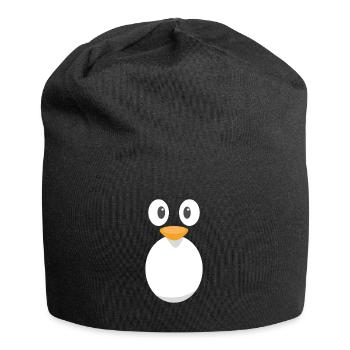Costume de pingouin costume d'animal mignon pour les enfants - Bonnet en jersey - noir - Devant