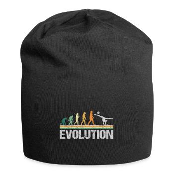 Rhythmic Gymnastics Evolution Retro Funny - Jersey Beanie - black - Front