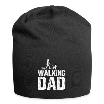 Bichon Frize The Walking Dad for dog owners - Jersey Beanie - black - Front
