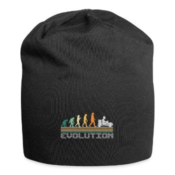 GoKart Go-Kart GoKartfahrer Evolution Drôle Rétro - Bonnet en jersey - noir - Devant