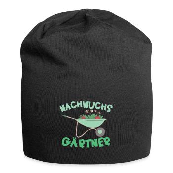 Nachwucchs Gärtner für Jungs Jungen - Jersey-Beanie - Schwarz - Vorne