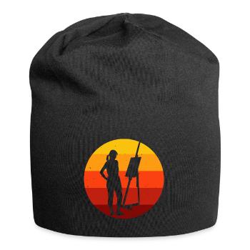 Peintre artiste artiste artiste rétro peinture - Bonnet en jersey - noir - Devant