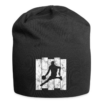 Basket basket basketteur basketteur - Bonnet en jersey - noir - Devant