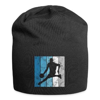 Basket basket basketteur basketteur - Bonnet en jersey - noir - Devant