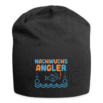 Angler Nachwuchs Angeln Baby Junge Kinder - Jersey-Beanie - Schwarz - Vorne
