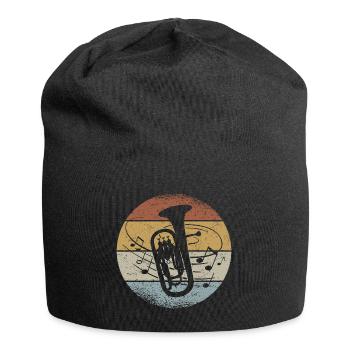 Orchestra Horn Musicians Euphonium Wind Music - Jersey Beanie - black - Front