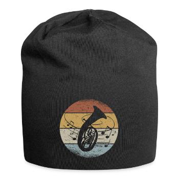Tenor Horn Musician Tenor Horn Orchestra Wind Music - Jersey Beanie - black - Front