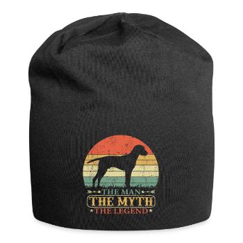 Plott Hound Plotthound Dad Papa Master - Jersey Beanie - black - Front