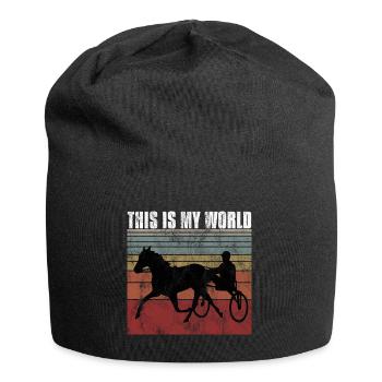This is my World Trotting Races Retro - Jersey Beanie - black - Front
