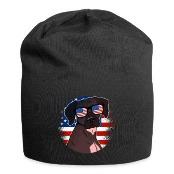 Amérique du Nord - Bonnet en jersey - noir - Devant